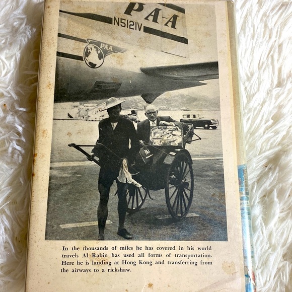 PEDDLER IN PARADISE AUTOGRAPHED INSCRIBED by author AL RABIN Hardback 1956 - Picture 3 of 10